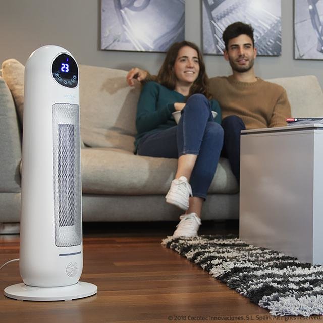 EAN 8435484053143 - Cecotec Ready Warm 10100 Smart Ceramic Interior Blanco 2200 W Ventilador eléctrico imagen 12