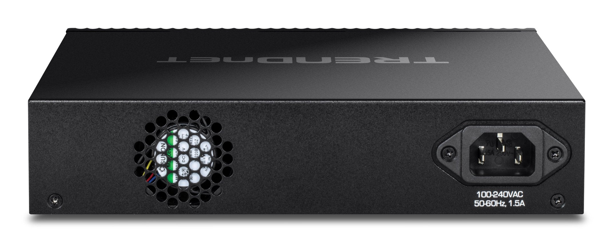 EAN 0710931140972 - Trendnet TL2-F7120 switch Gestionado 1U Negro imagen 2