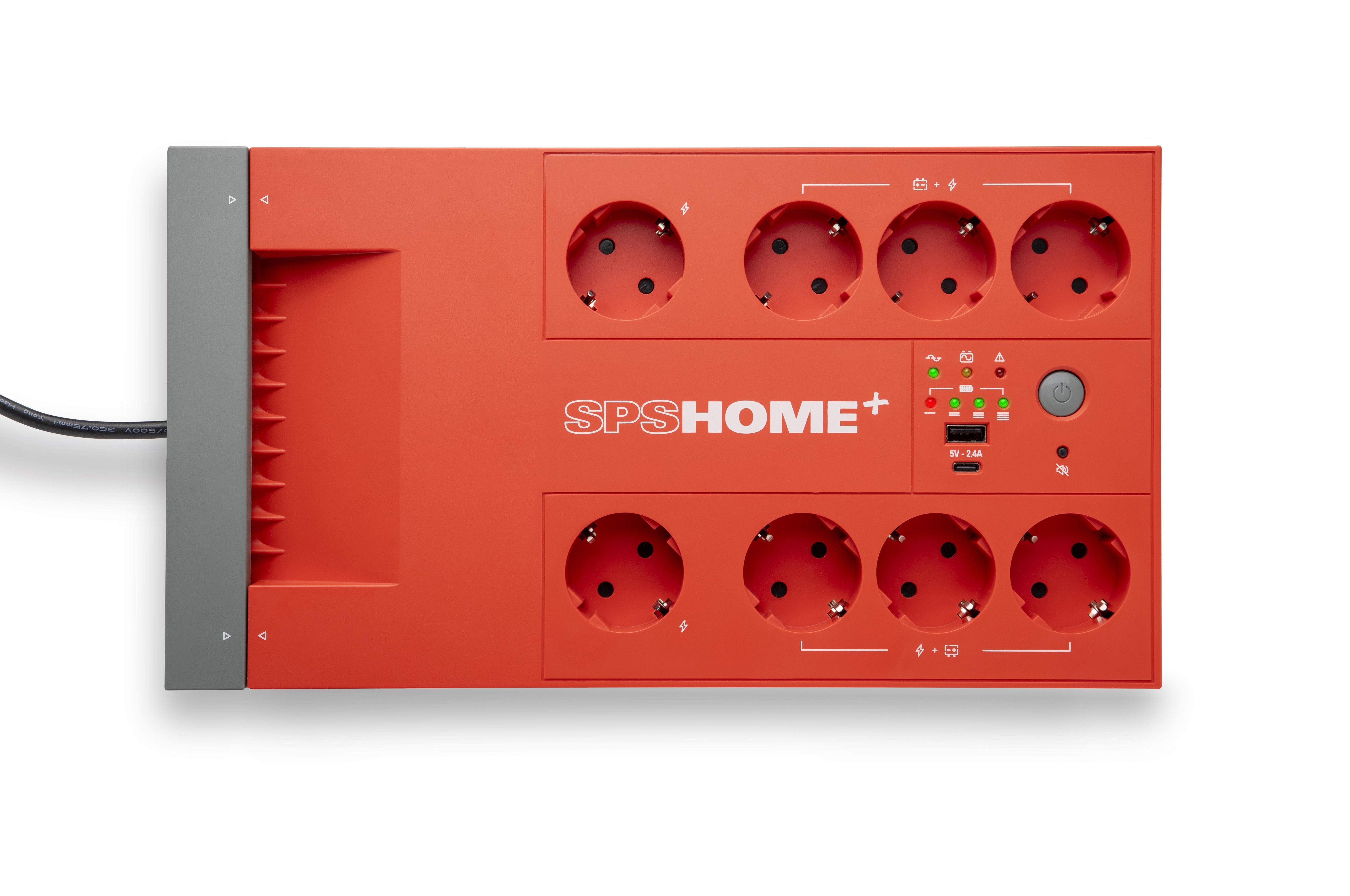 EAN 8436584875352 - Salicru SPS 850 HOME+ sistema de alimentación ininterrumpida (UPS) Línea interactiva 0,65 kVA 360 W 8 sal imagen 4