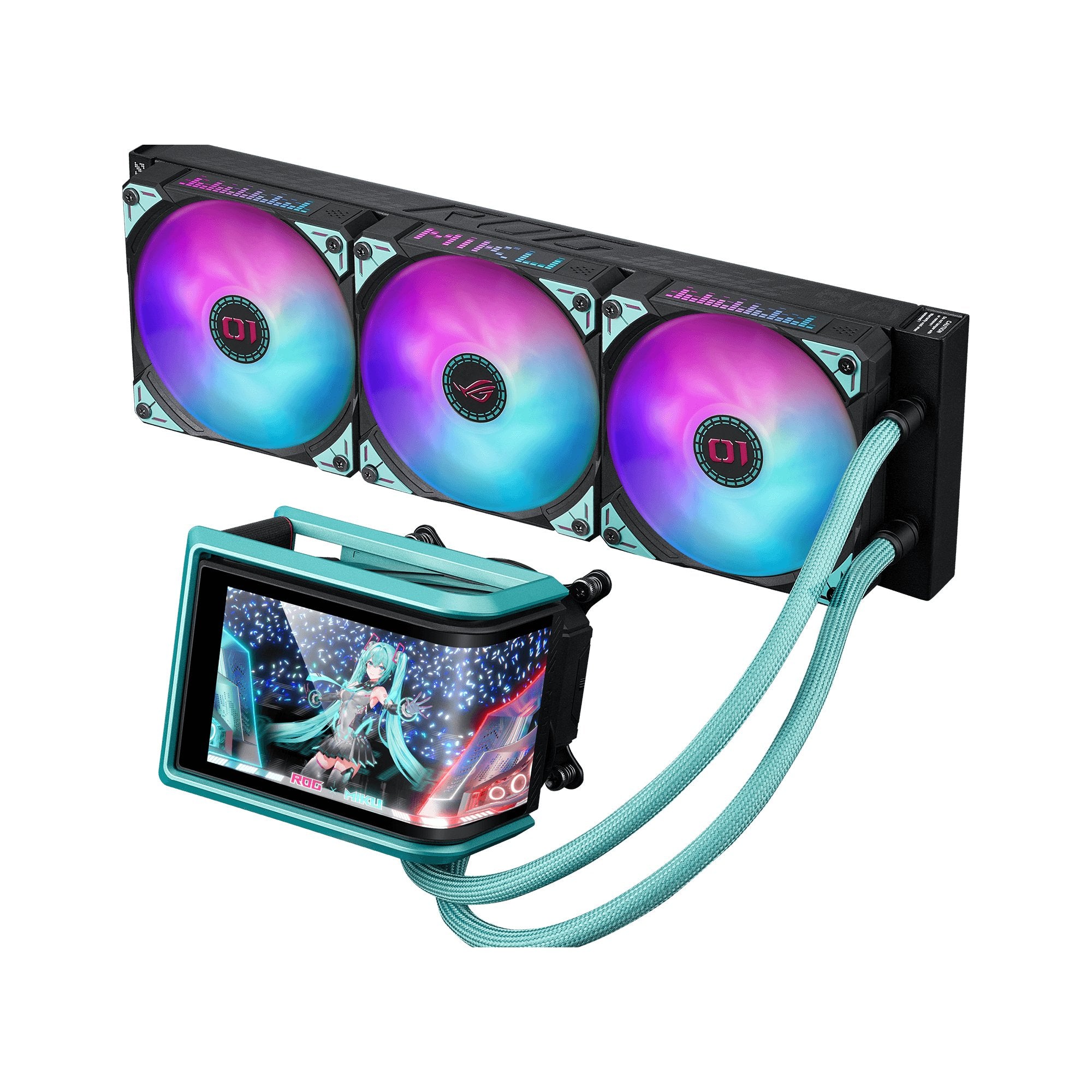 EAN 4711636215343 - ASUS ROG RYUO IV 360 ARGB Hatsune Miku Edition Procesador Sistema de refrigeración líquida todo en uno 12 imagen 7