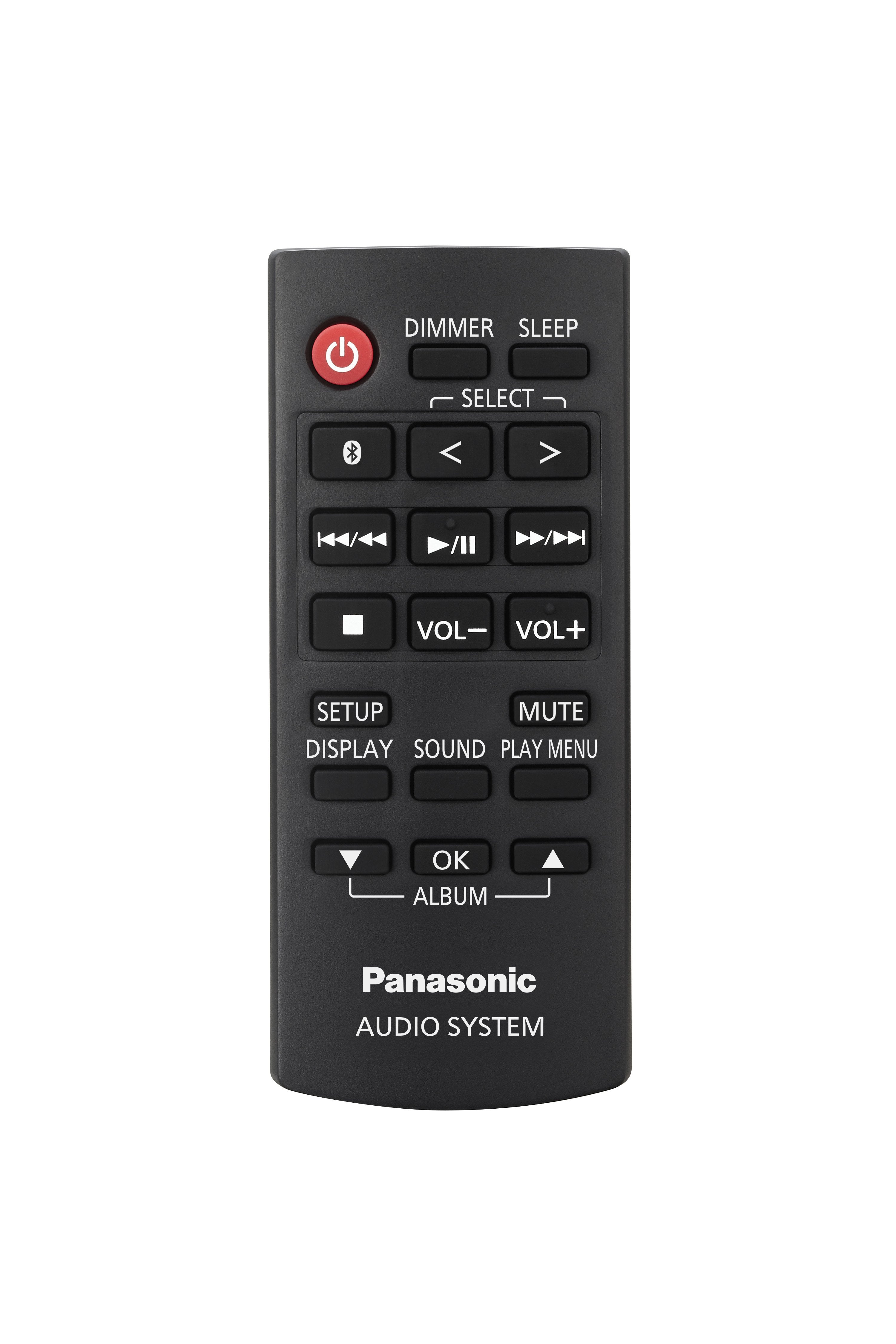 Panasonic Stereo In Legno Dab+ 40 W Minicadena De Música Para Uso Doméstico Negro