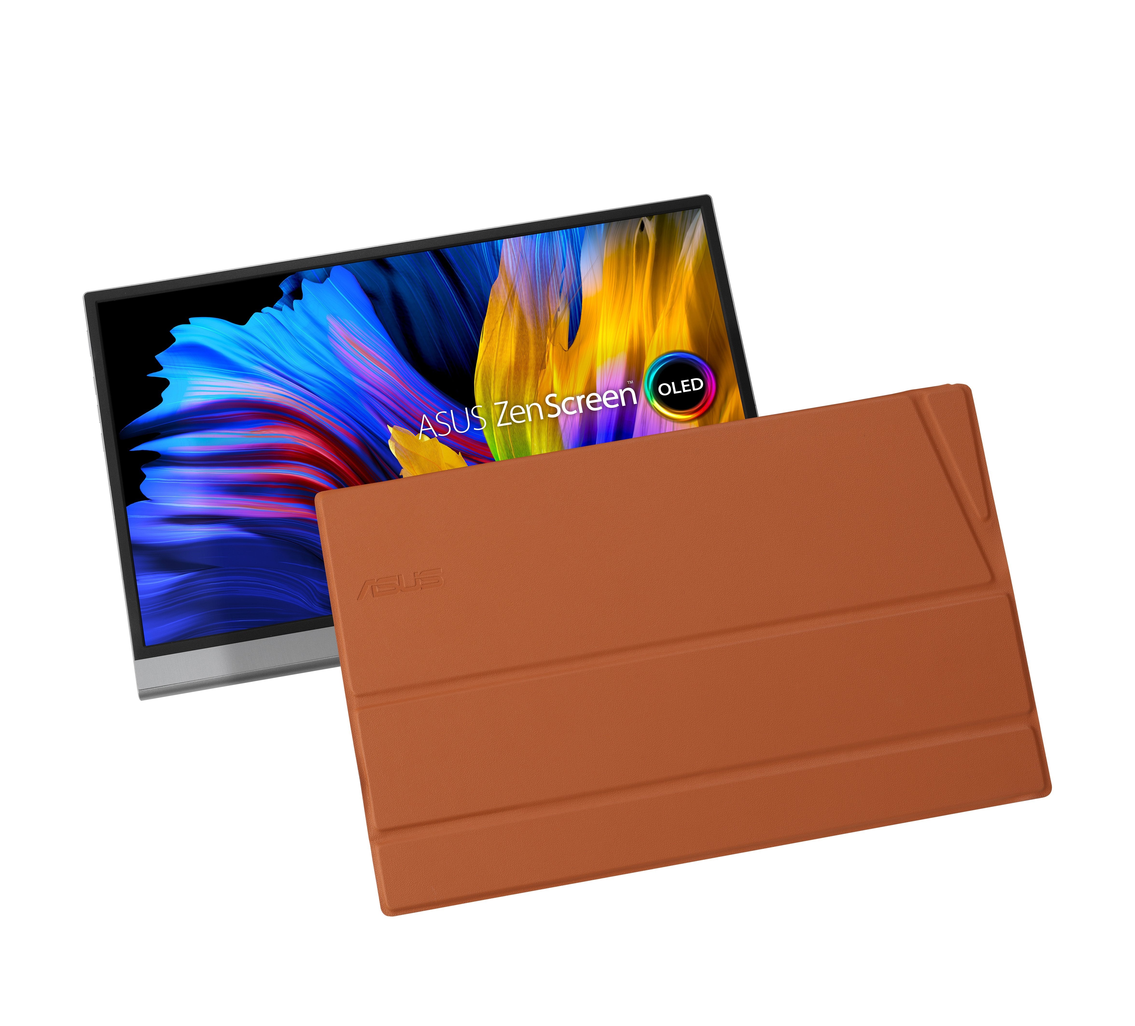 Monitor Asus Zenscreen Mq13ah 33,8 Cm (13.3") 1920 X 1080 Pixeles Full Hd Oled Negro
