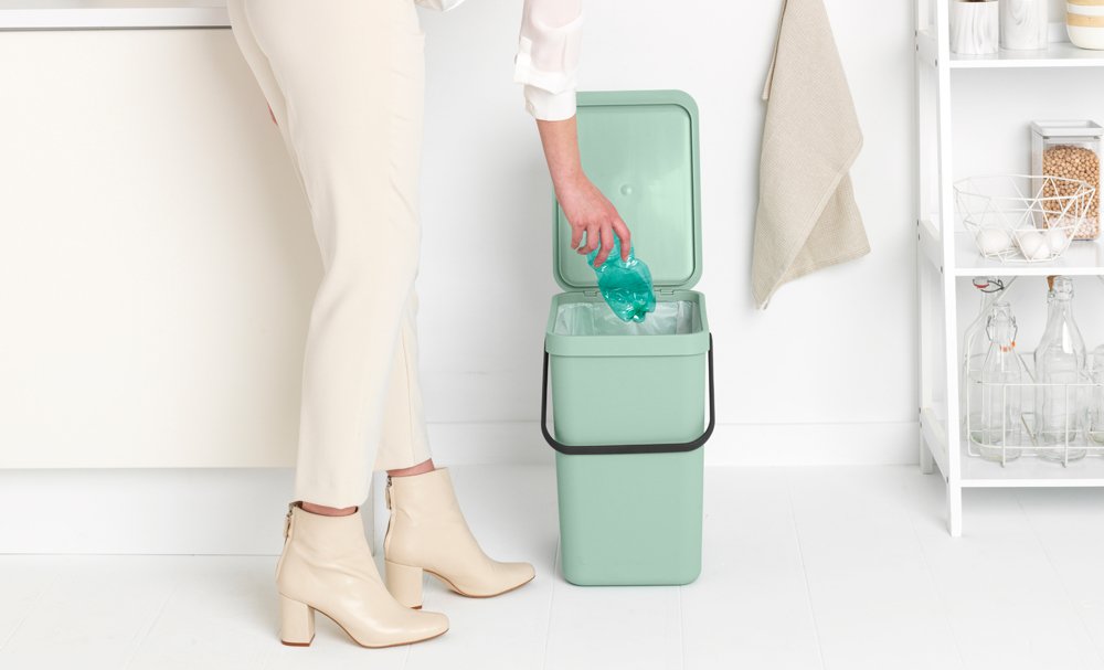 EAN 8710755212765 - Brabantia Sort & Go 25 L 1 cesta(s) Verde imagen 3