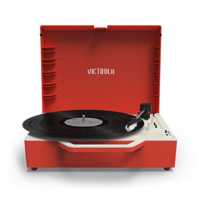 EAN 5060647650681 - Victrola Re-Spin Tocadiscos de tracción por correa Rojo imagen 1