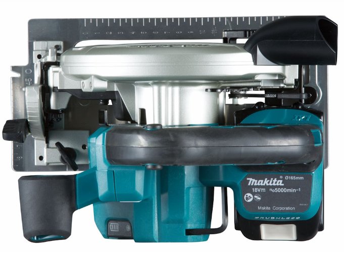 EAN 0088381863018 - Makita DHS661ZU sierra circular portátil 16,5 cm Negro, Verde, Acero inoxidable 5000 RPM imagen 4