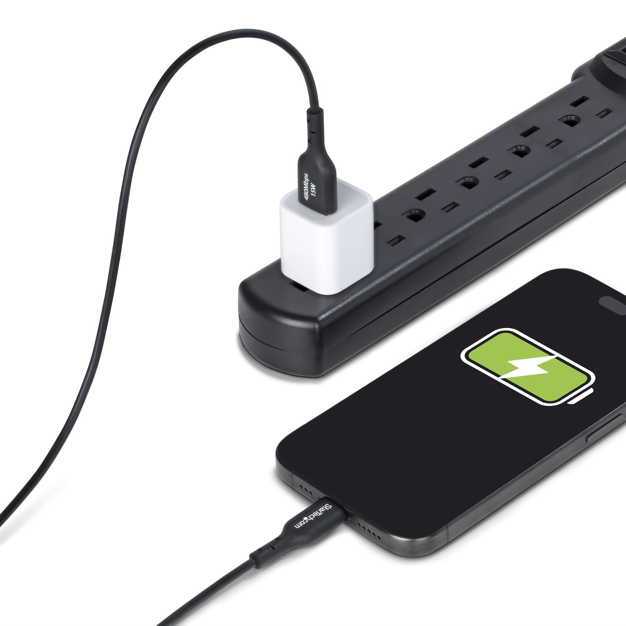 EAN 0065030911849 - StarTech.com USB2AC2MNC cable USB USB A USB C Negro imagen 7