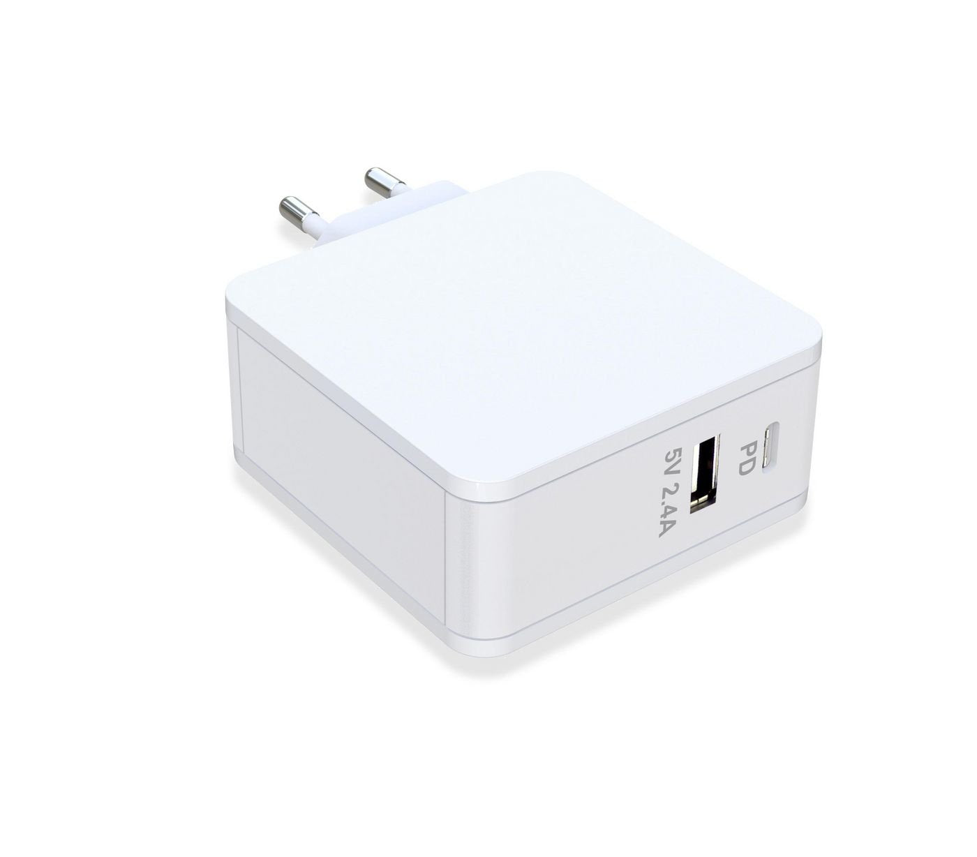 Coreparts Mbxap-Ac45usbc Cargador De Dispositivo Móvil Blanco Interior