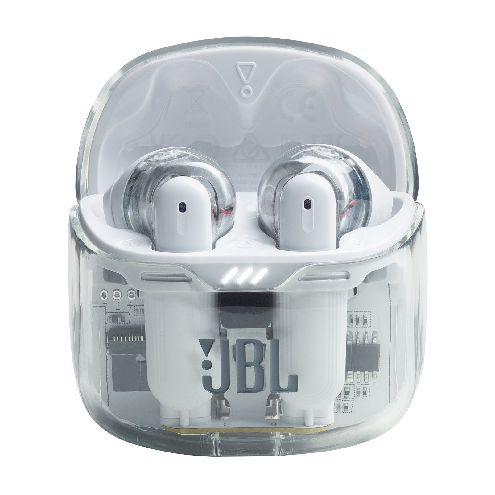 Auriculares Jbl Tune Flex Ghost Edition Blanco Bluetooth