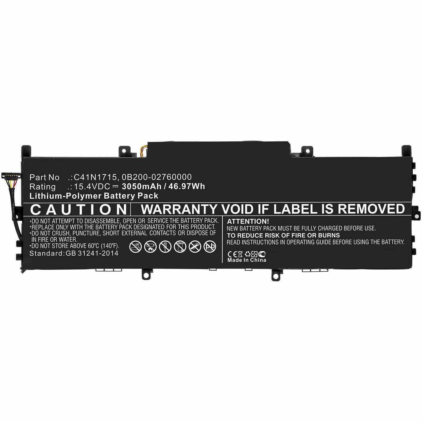 EAN 5704174521013 - CoreParts MBXAS-BA0252 refacción para laptop Batería imagen 1