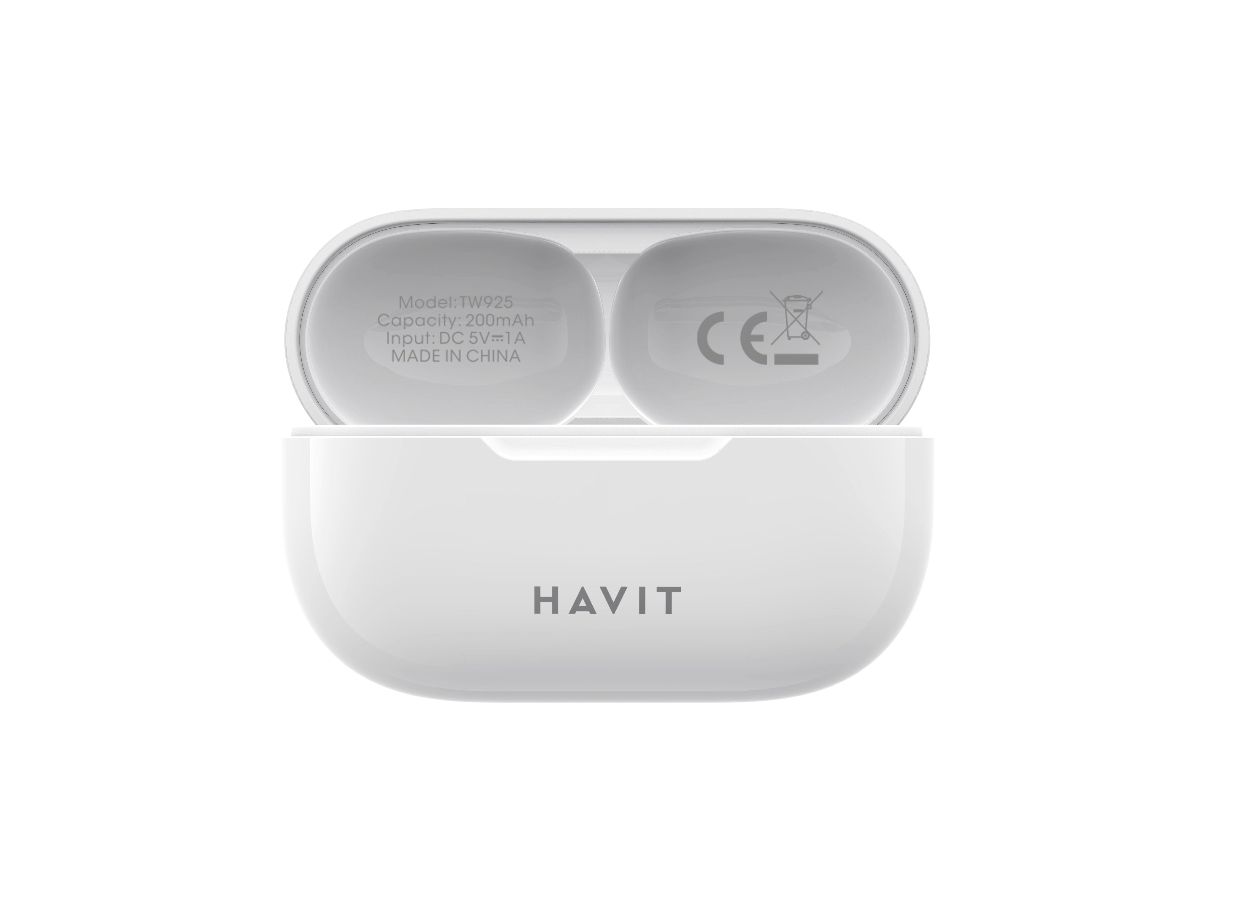 EAN 6939119031909 - Havit TW925 White Auriculares True Wireless Stereo (TWS) Dentro de oído Llamadas/Música Bluetooth Blanco imagen 2