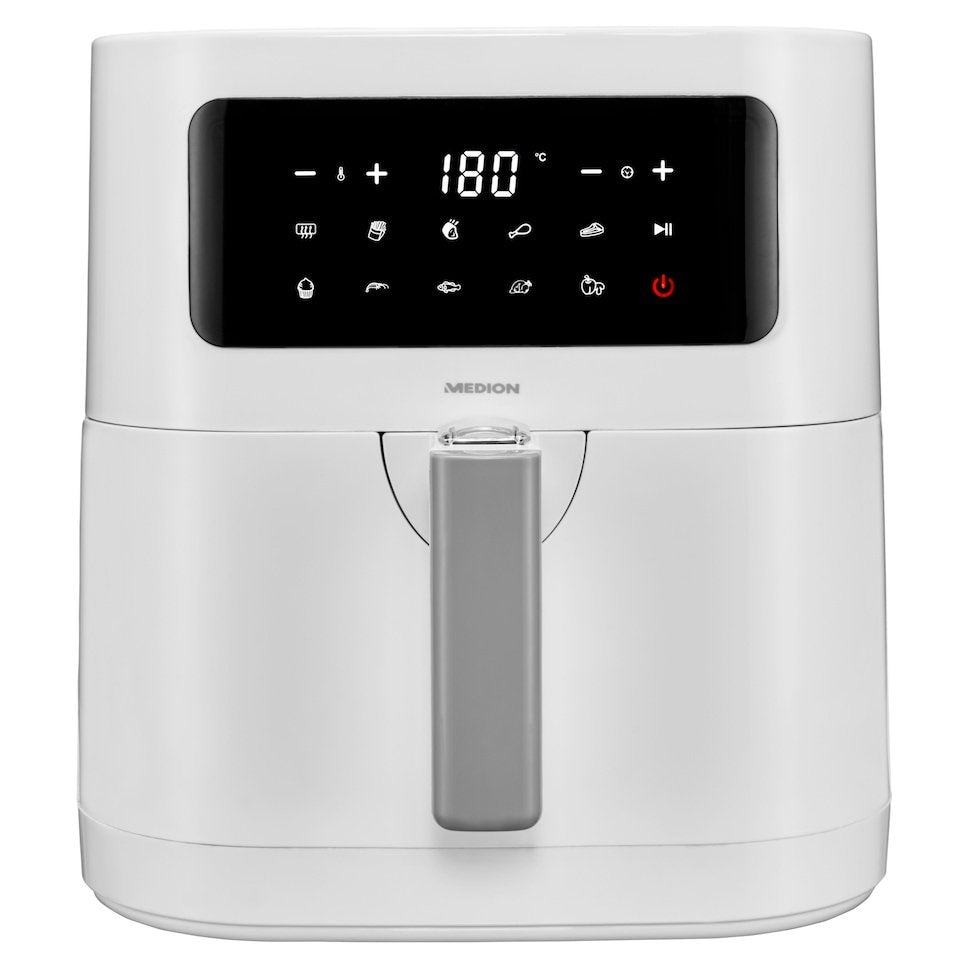 Medion Freidora Life Md 11740 E40 Xl (Blanco, 2.150 Watt, Korb 5,2 Liter) 50076198
