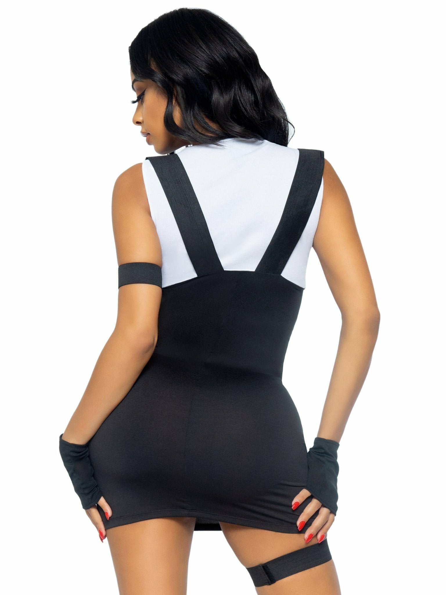 Leg Avenue - Disfraz Oficial De Swat Sexy Negro S/M