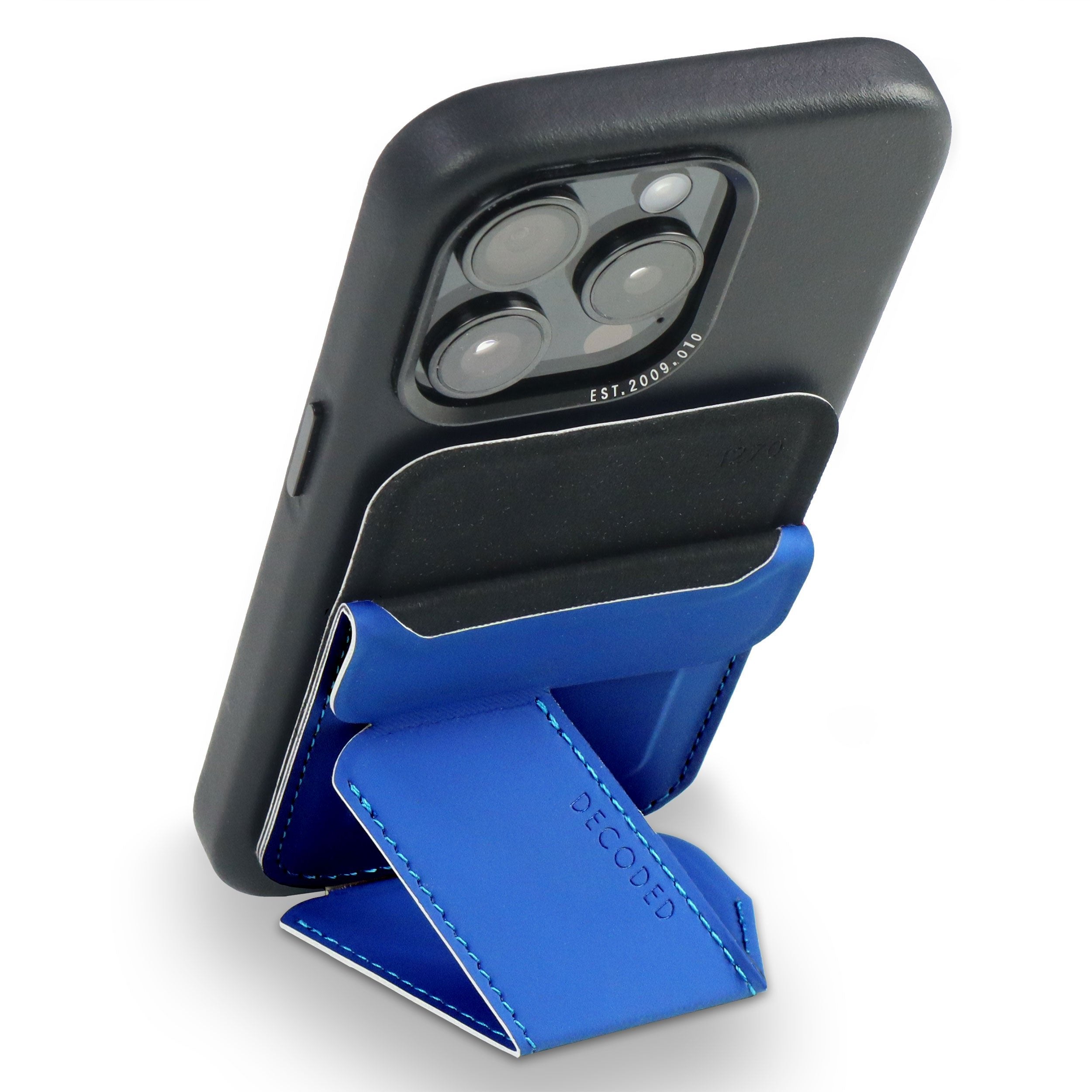 EAN 8720593011291 - Decoded D24MSCS1GB monedero, tarjetero y portadocumento de viaje Billetera Azul Silicona imagen 5