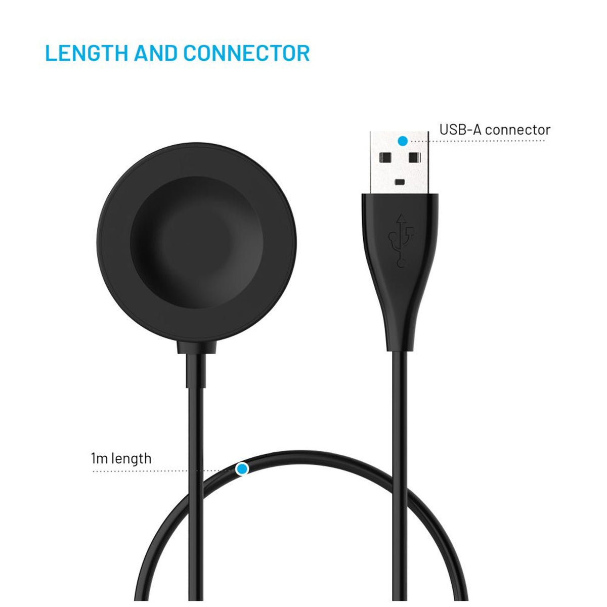 EAN 8591680142330 - FIXED FIXDW-864 cargador de dispositivo móvil Reloj inteligente Negro USB Cargador inalámbrico Interior imagen 4