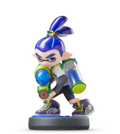 Nintendo Amiibo Splatoon Inkling Boy Neon-Green