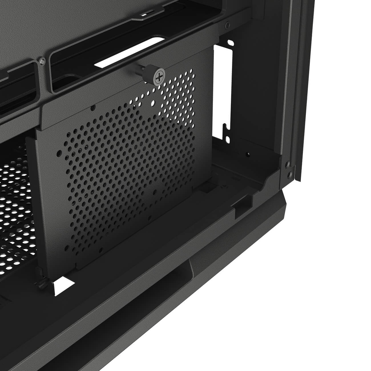 Caja Pc Cougar Semitorre Fv270 Rgb Negro