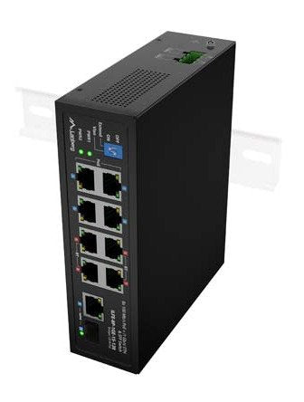 EAN 5901969447378 - Lanberg ILFE-8P-1GE-1S-120 switch No administrado Fast Ethernet (10/100) Energía sobre Ethernet (PoE) 1U imagen 1