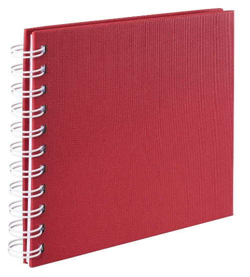 Hama Fine Art Spiral Bordeaux 18,5x15 30 Weisse Seiten 7154