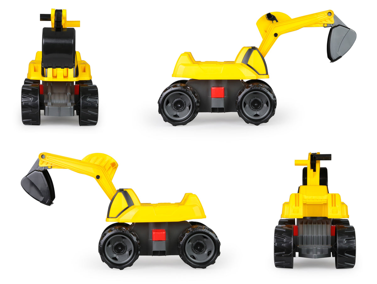 EAN 4006942850303 - Lena GIGA TRUCKS Excavator PRO Correpasillos con forma de excavadora imagen 2