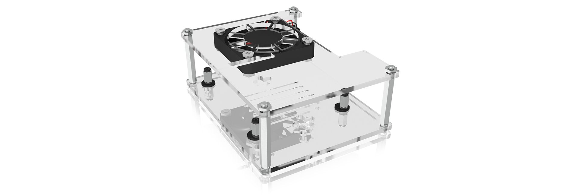 EAN 4250078169000 - ICY BOX IB-RP106 Viviendas Negro, Transparente imagen 2