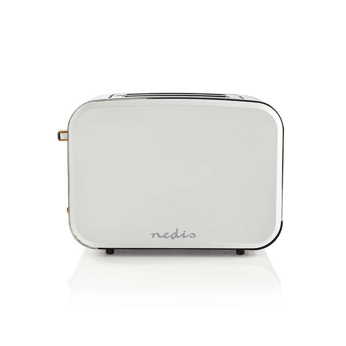 EAN 5412810270330 - Nedis KABT510EWT tostadora 6 2 rebanada(s) 900 W Blanco imagen 2