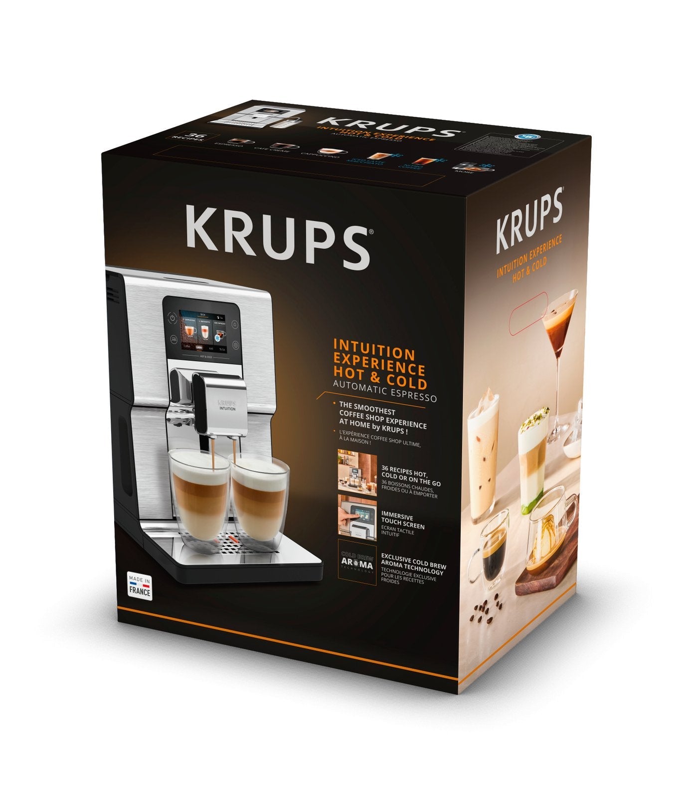 Ea879e Intuition Experience Hot&Cold Kaffeevollautomat Silber