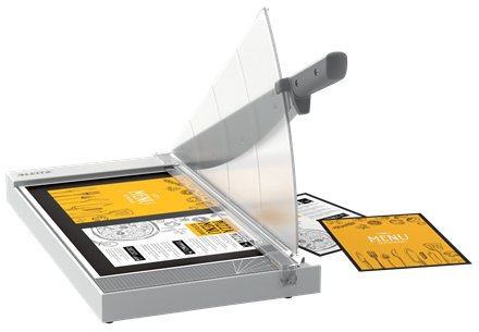 Leitz Precision Home Office A3 Guillotina De Papel - Recorta Hasta 10 Hojas - Formato A3 - Corte Acero Rectificado De Precision