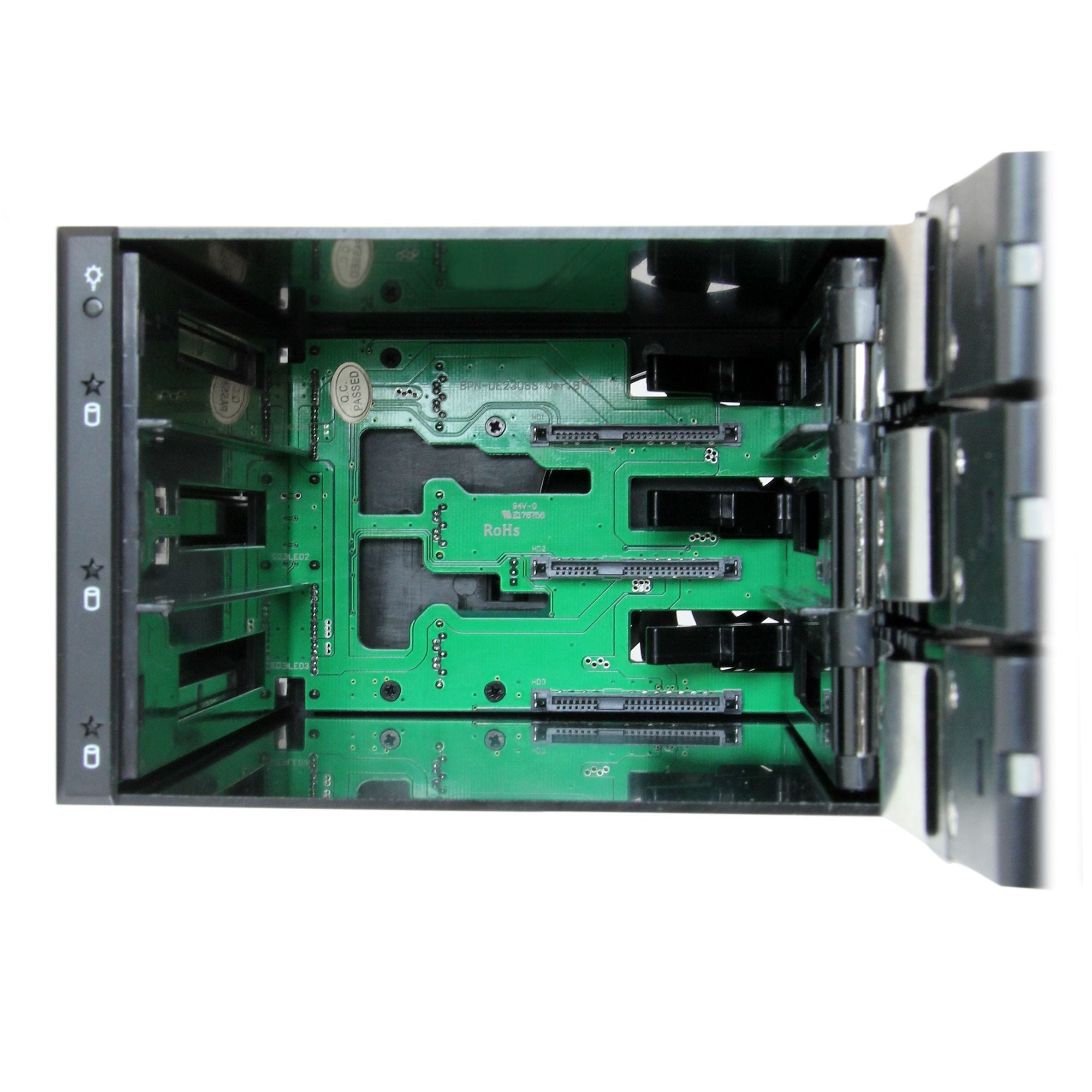 Startech Rack Movil Backplane Con 3 Bahias Hot Swa
