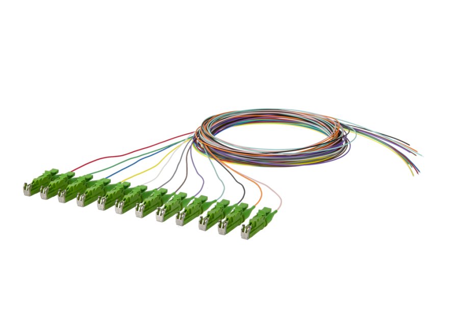 Metz Connect Opdat Pigtail E2000-Apc, Os2, 12 Farben