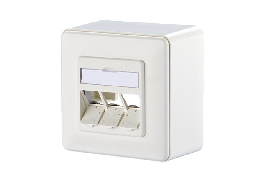 Metz Connect 1309160002-E Placa De Pared Y Cubierta De Interruptor Blanco