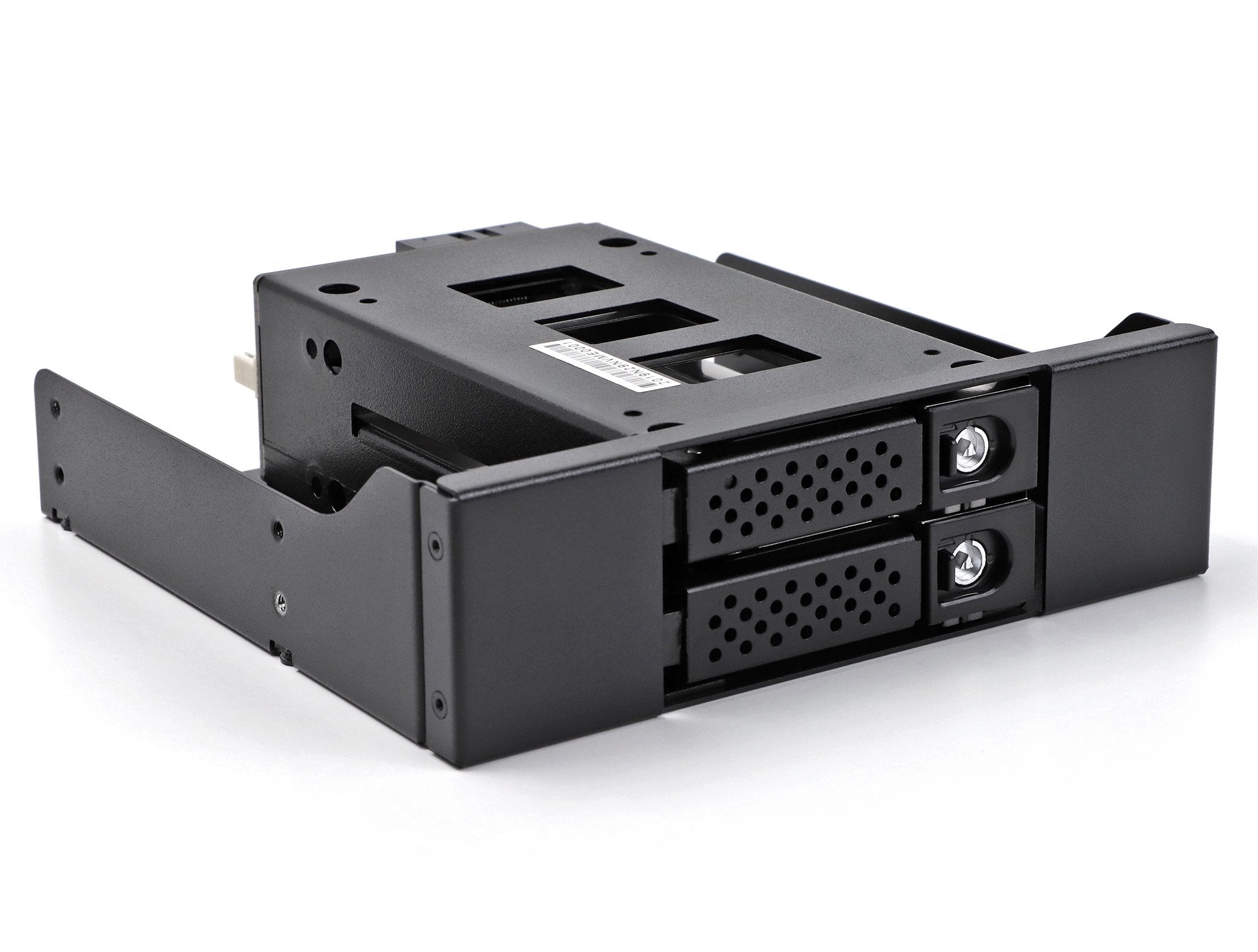Delock 47011 Panel Bahía Disco Duro 2x 2,5" U.2 Nvme Ssd Con 5.25 Rahmen