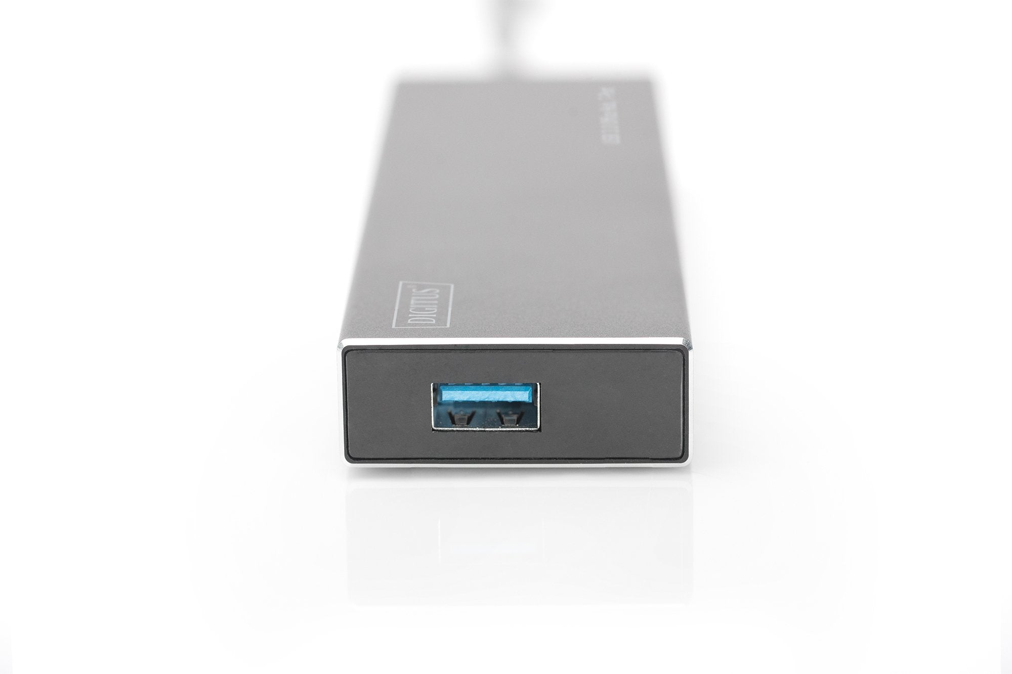 EAN 4016032447474 - Digitus DA-70241-1 hub de interfaz USB 3.2 Gen 1 (3.1 Gen 1) Type-A 5000 Mbit/s Gris imagen 2
