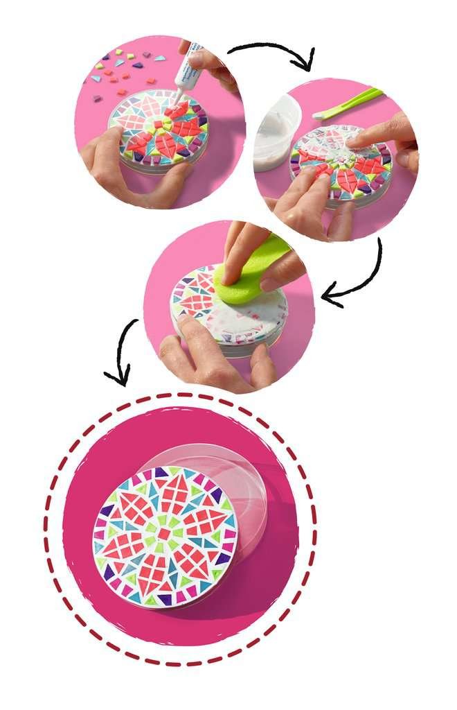 Ravensburger Becreative Mosaic Maxi Romántico 18446