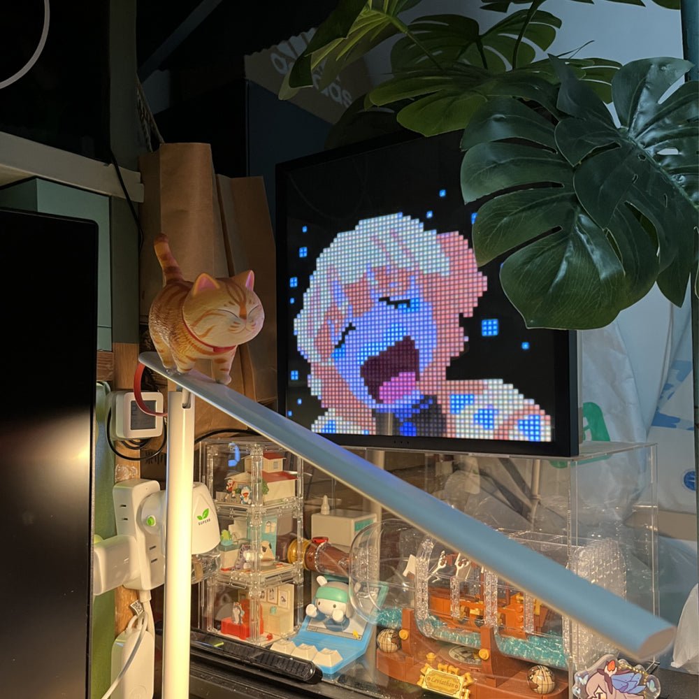 Marco De Fotos Divoom Divoom Pixoo 64 Editable Wifi Negro