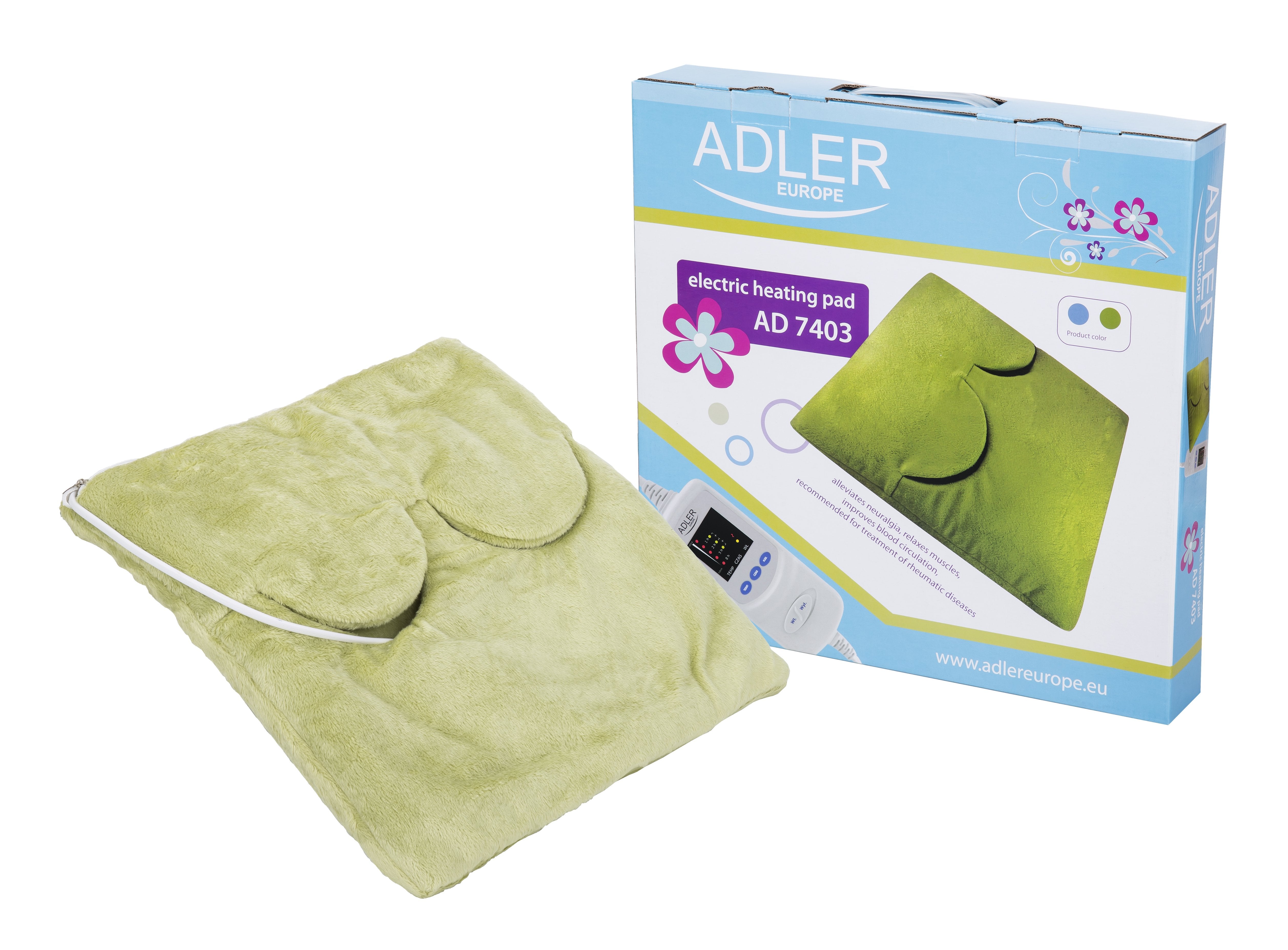 Adler Ad 7403 Calentador De Pies Eléctrico 80 W Verde