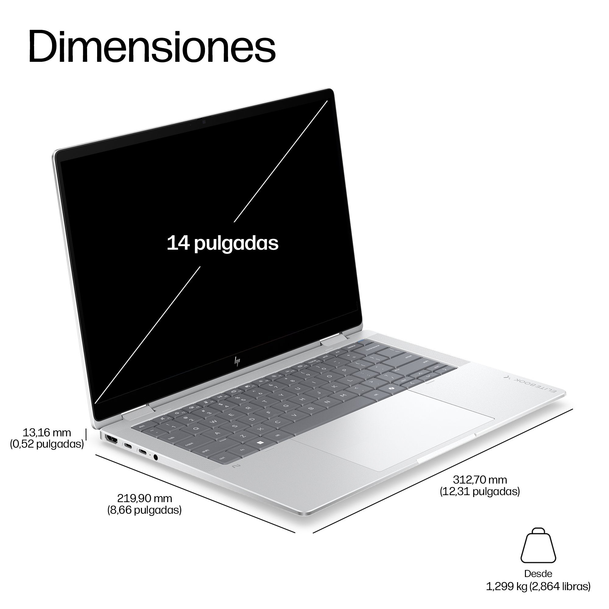EAN 0199896740807 - HP EliteBook X Flip G2i 14 inch Notebook Next Gen AI PC Wolf Pro Security Edition Copilot+ PC Intel Core imagen 5