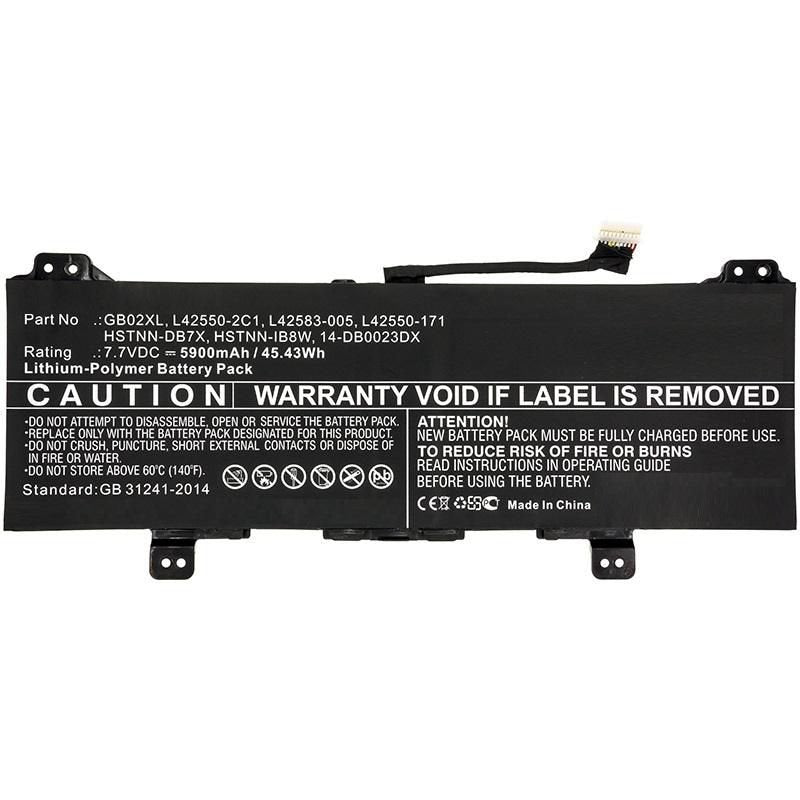 EAN 5704174857235 - CoreParts MBXHP-BA0215 refacción para laptop Batería imagen 1