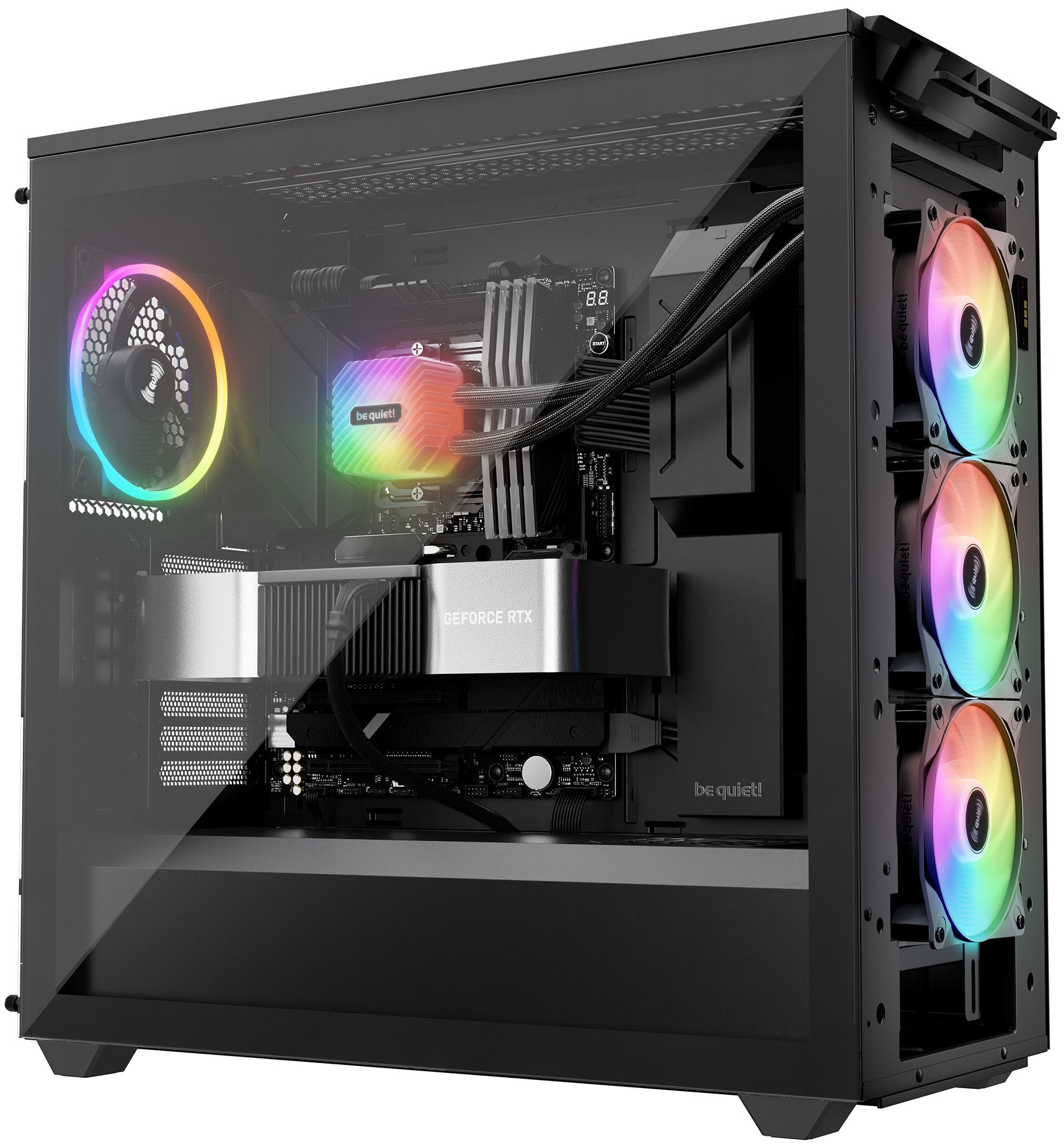 EAN 4260052191132 - be quiet! LIGHT LOOP 360mm Black Procesador Sistema de refrigeración líquida todo en uno 12 cm Negro 1 pi imagen 5