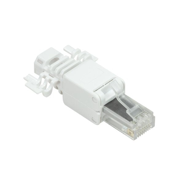 Logilink Mp0028 Conector Rj-45 Transparente, Blanco
