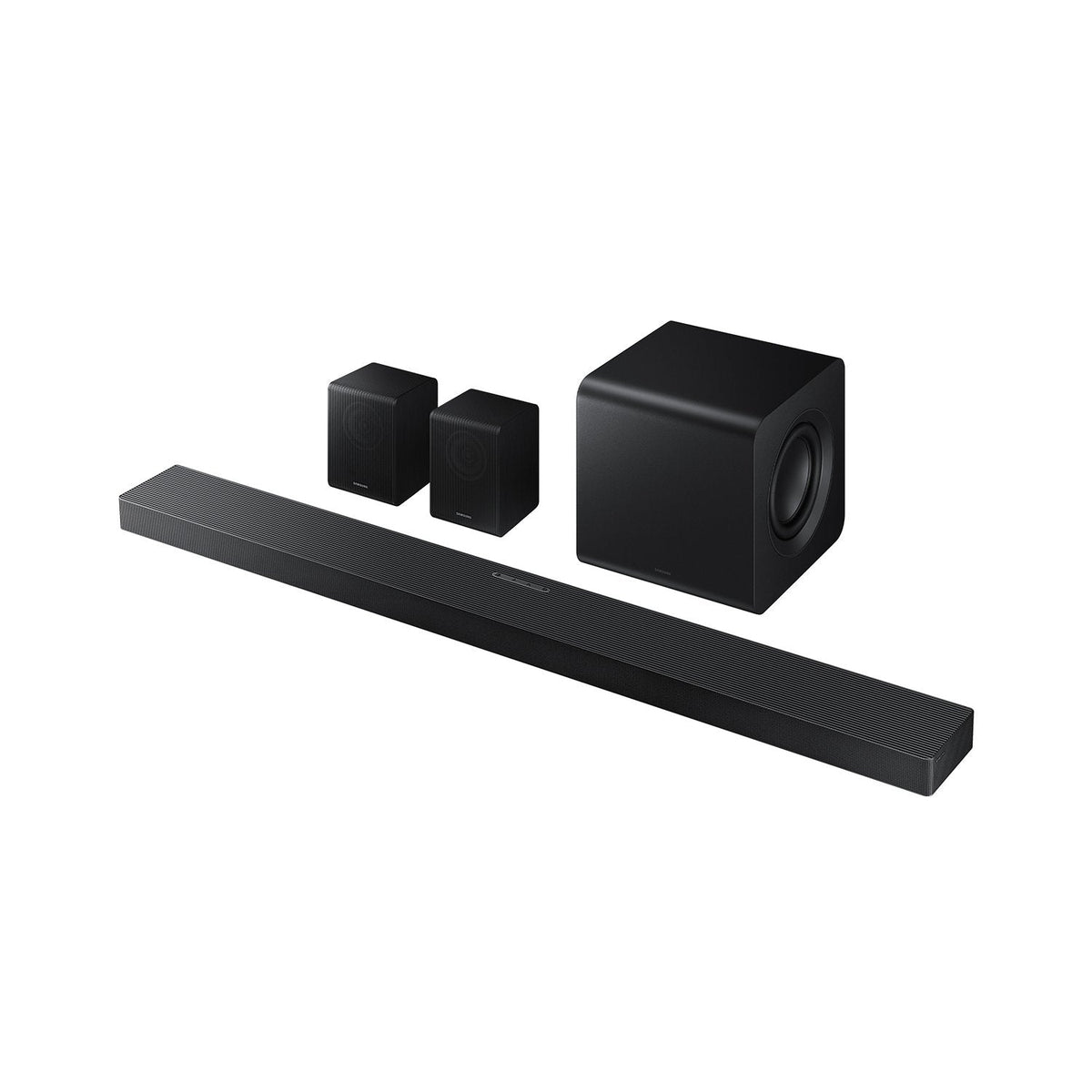 Barra De Sonido Samsung Hw Qs750f Zf Bluetooth 465w Con Subwoofer Y Dolby 5.1ch Wifi Negro