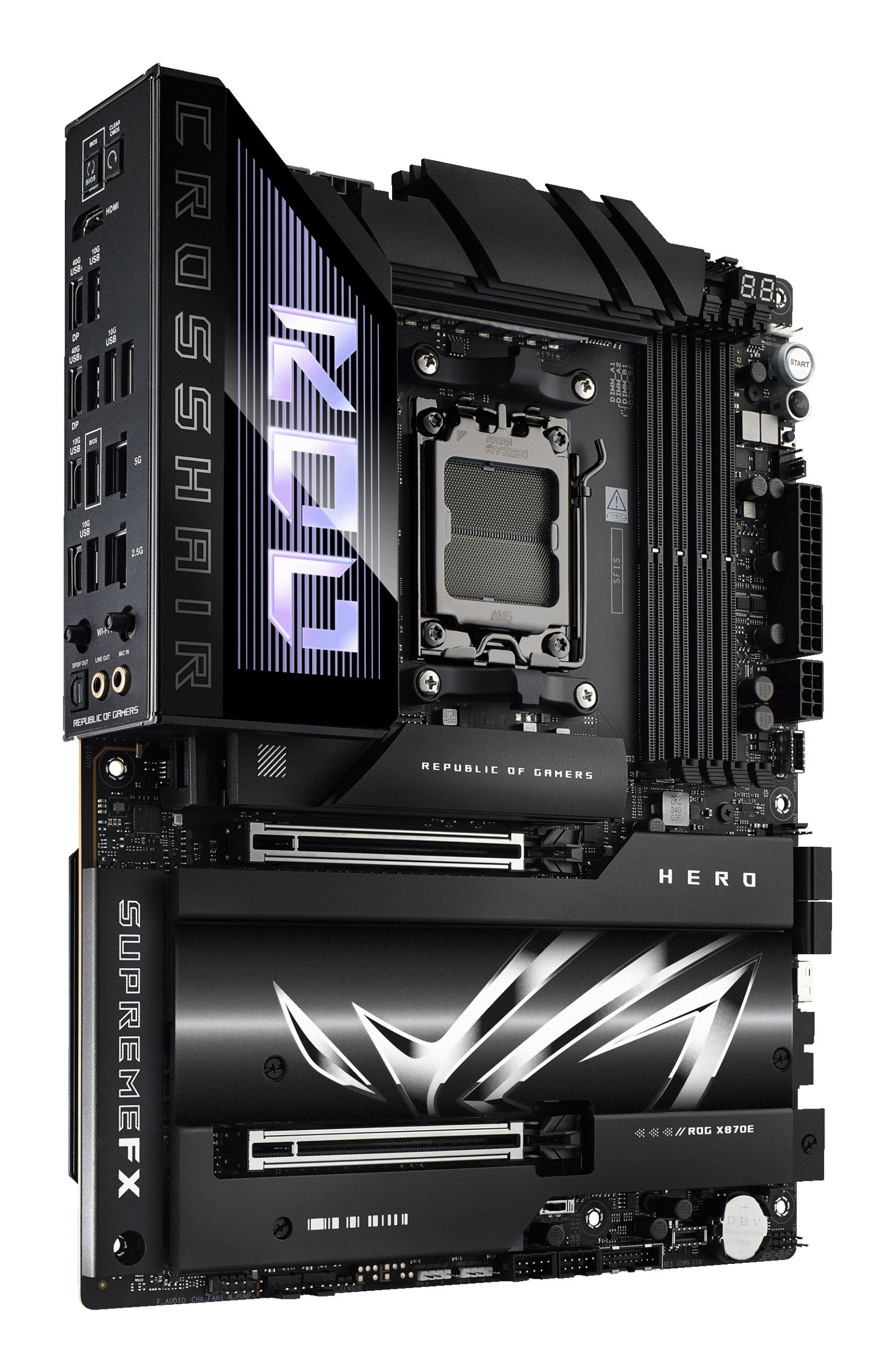 EAN 4711387710302 - ASUS ROG CROSSHAIR X870E HERO AMD X870E Zócalo AM5 ATX imagen 4