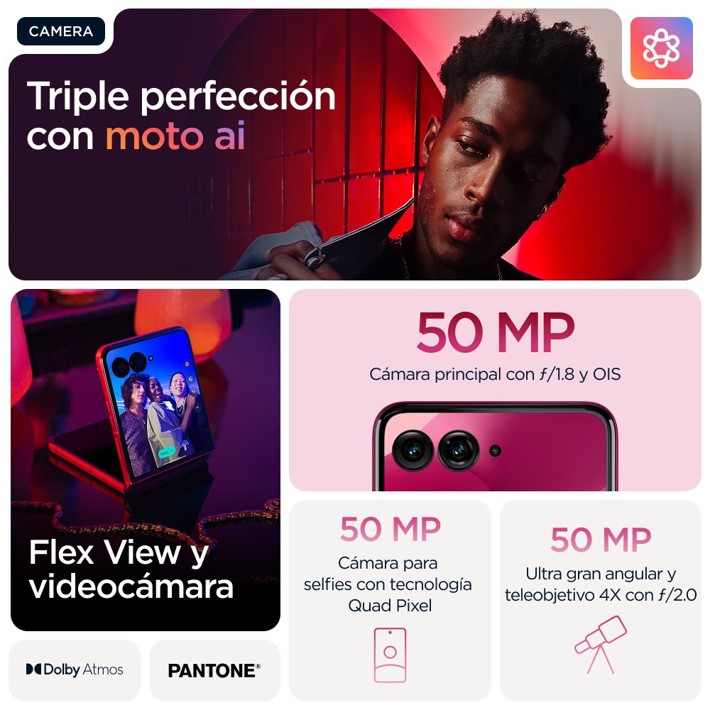 Motorola Razr 60 Ultra 512gb, Cabaret Práctico, Android, 16 Gb Pb8r0060se