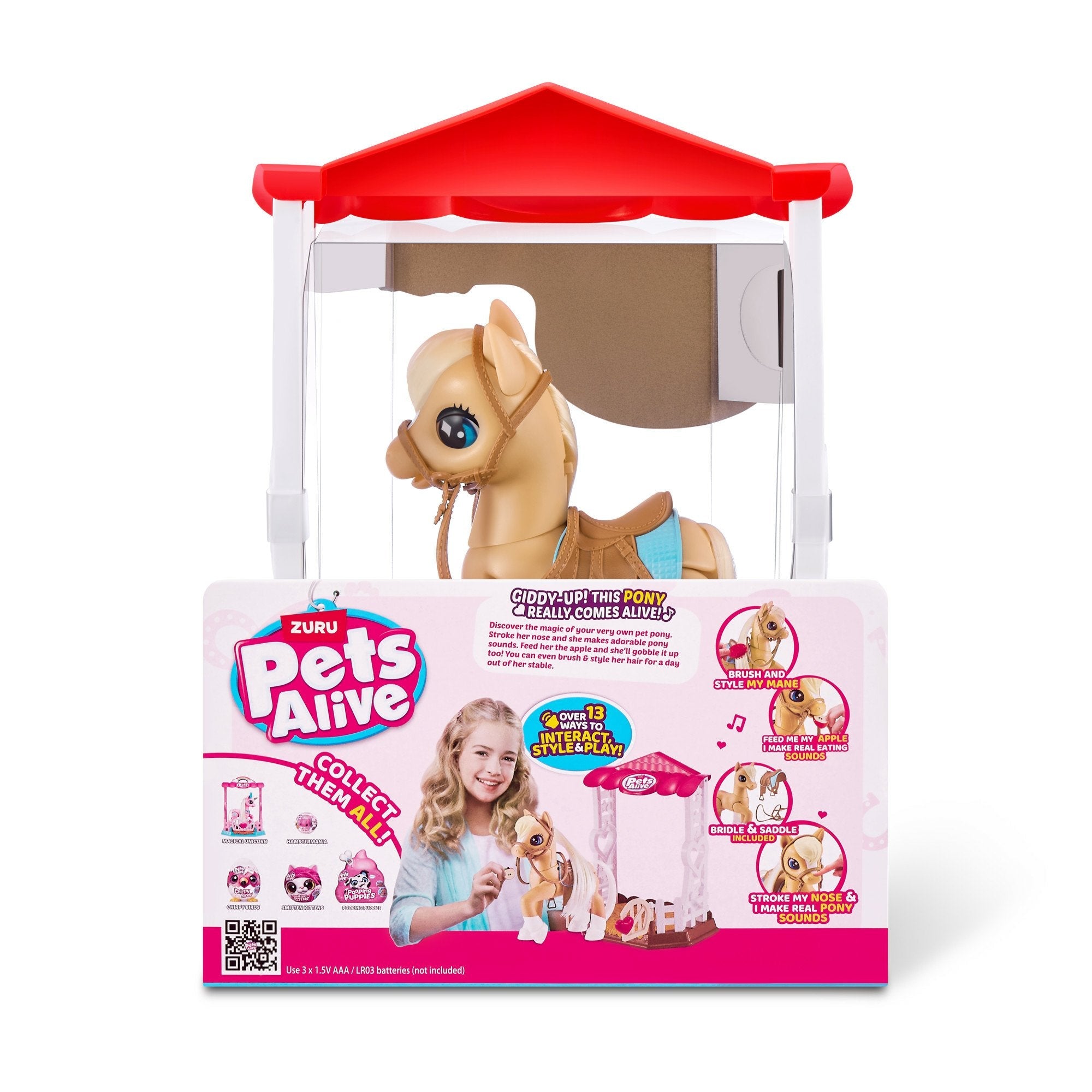 Zuru Pets Alive - My Magical Pony Con Una Figura De Juego Estable 4894680029675.0