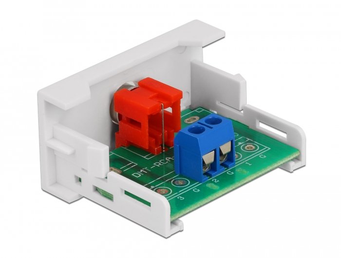 Delock Easy 45 Module Rca Puerto Hembra 22,5 X 45 Mm