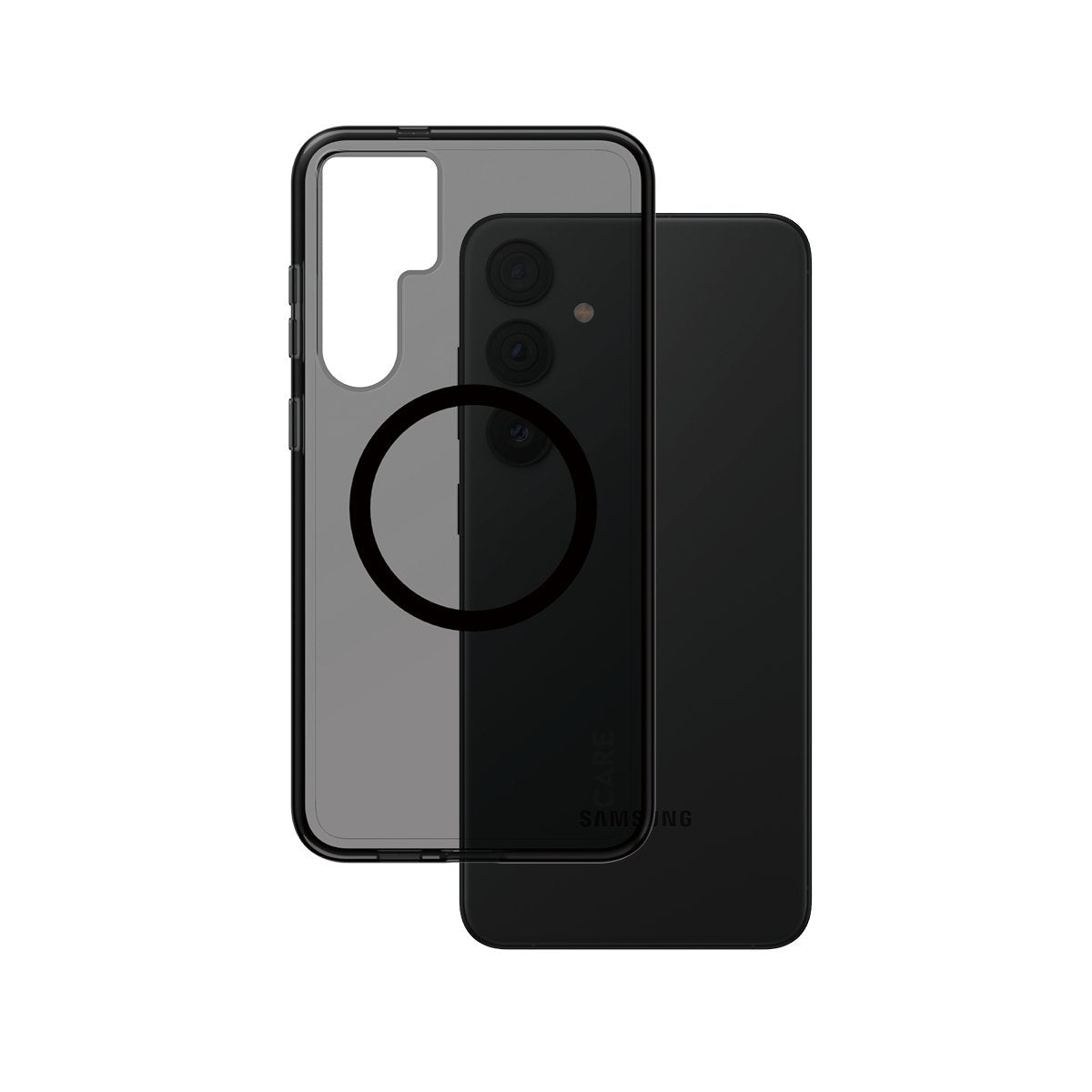 EAN 5715685012303 - PanzerGlass CARE™ by ® Urban Combat Case Smokey w. Black Qi Compatible Samsung Galaxy S24+ funda para tel imagen 1