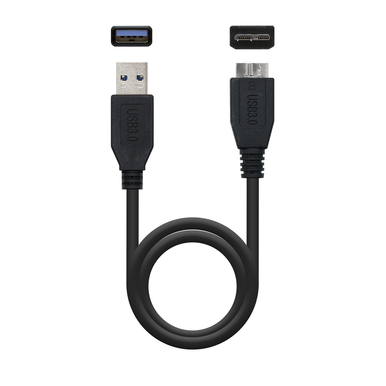 Tooq Carcasa Externa Hdd/Sdd 2.5" Hasta 7,0mm Sata Usb 3.0/3.1 Gen 1 - Negro