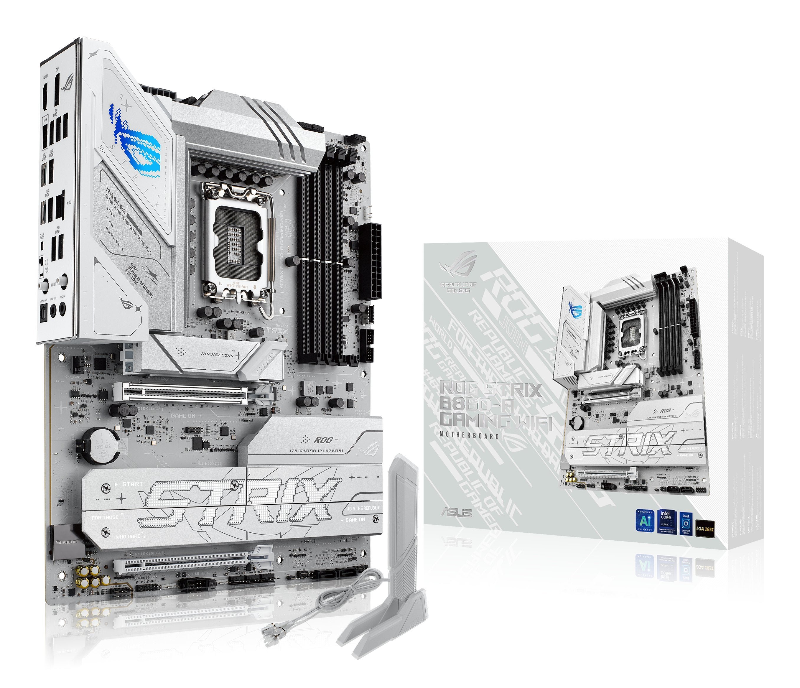 EAN 4711387788424 - ASUS ROG STRIX B860-A GAMING WIFI Intel B860 LGA 1851 (Socket V1) ATX imagen 1