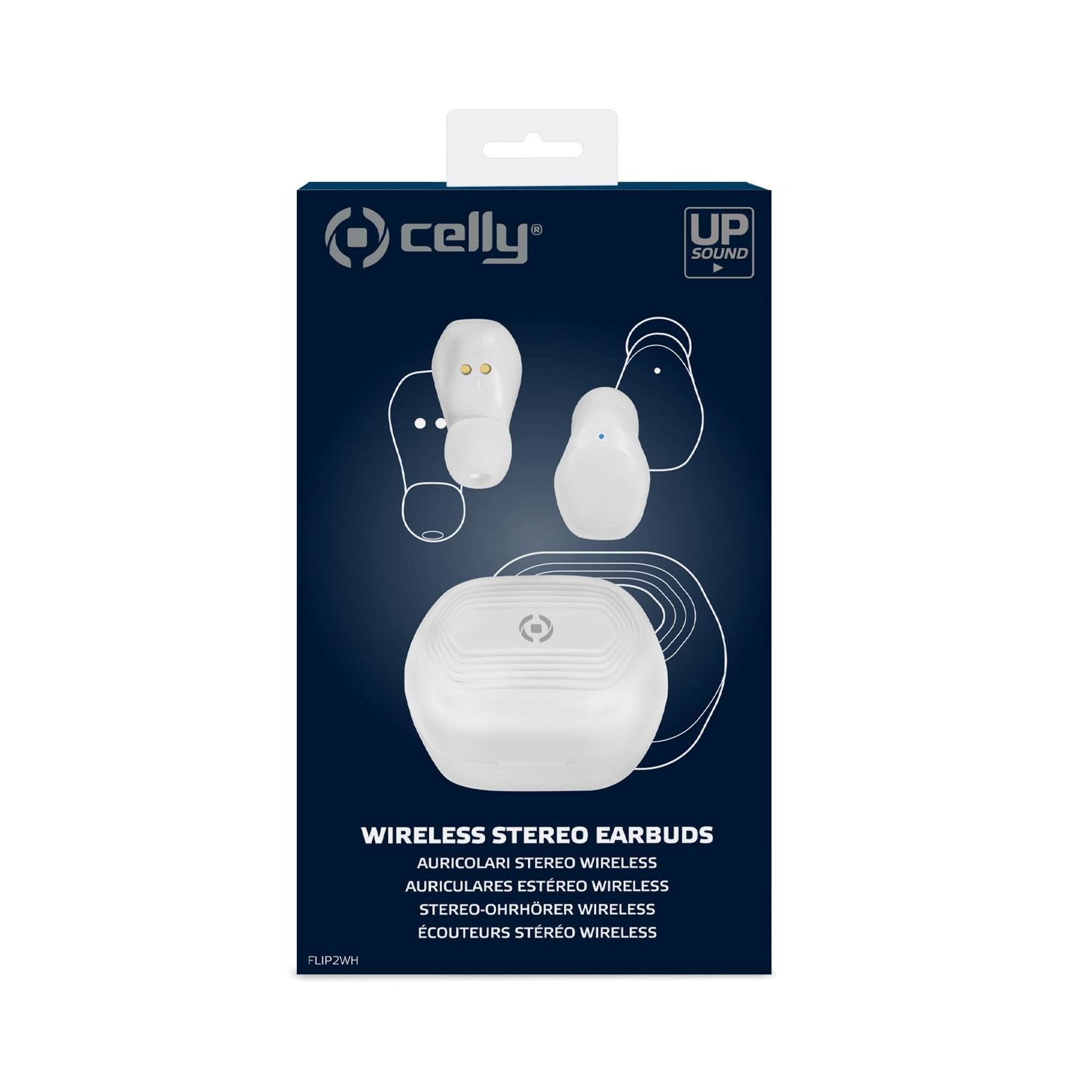 Auricular Celly True Wireless Flip 2 Wh