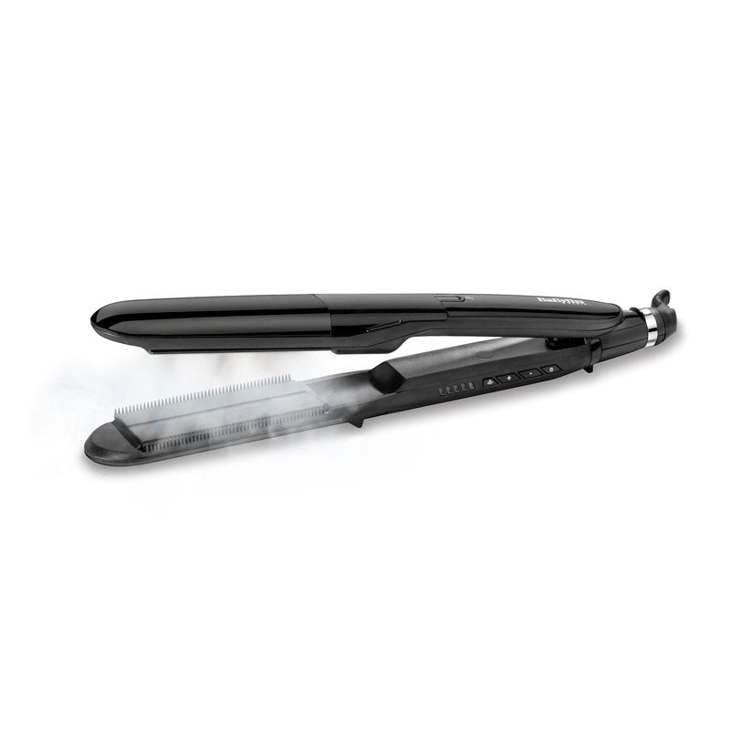 EAN 3030050153392 - BaByliss ST492E Utensilio de peinado Plancha de pelo Vapor Negro 2,5 m imagen 2