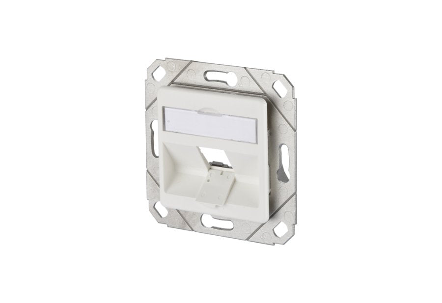 Metz Connect Keystone Roseta Upk 1 Port Unbepiezast Reinweiss